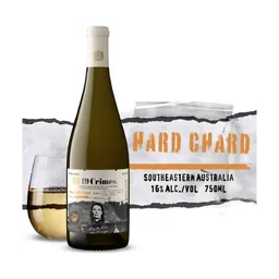 19 Crimes Hard Chardonnay White Wine bottle