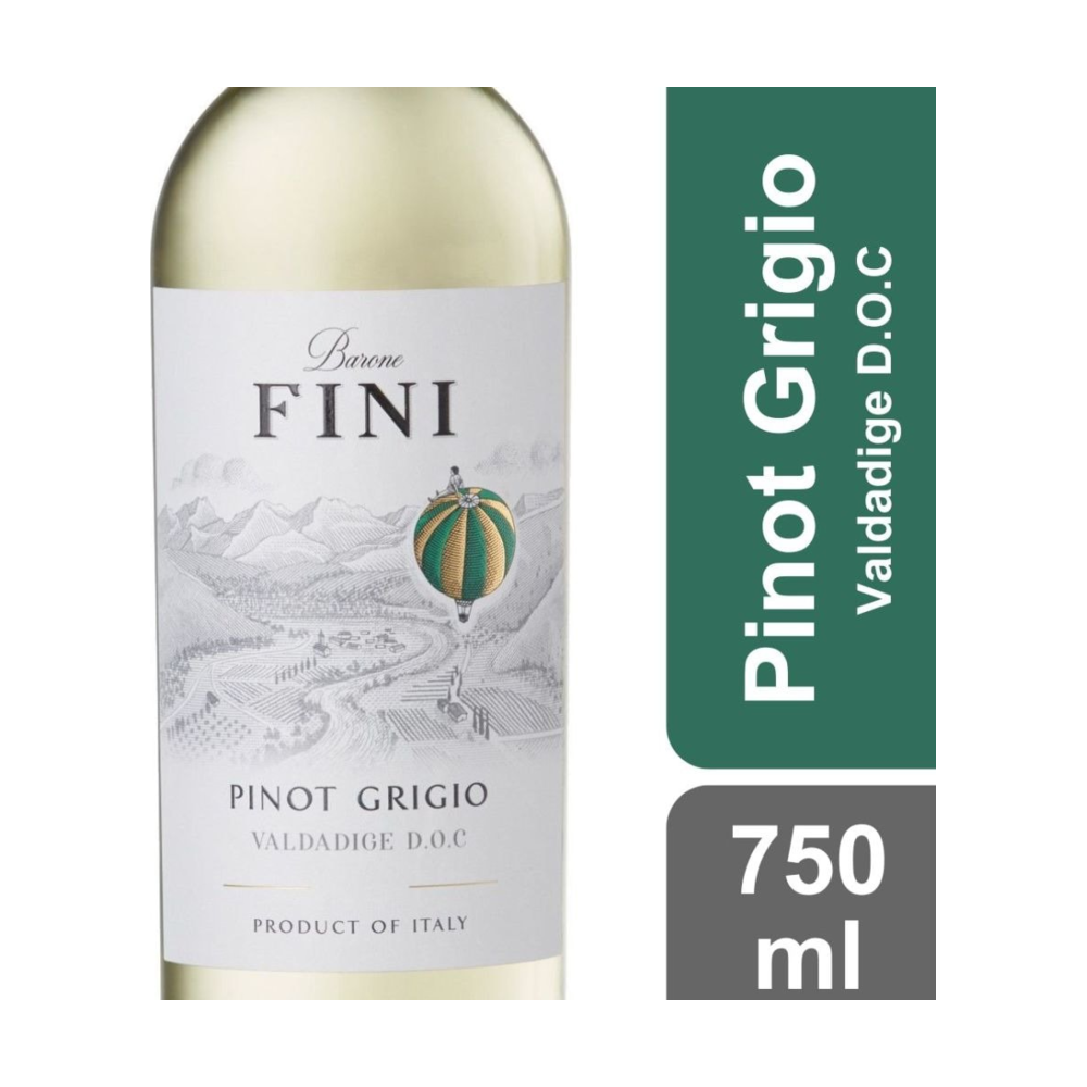Barone Fini Pinot Grigio Italy White Wine bottle