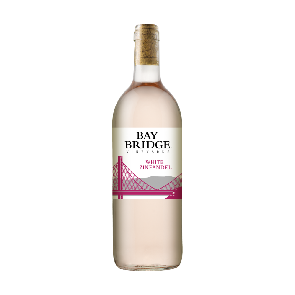 Bay Bridge Vineyards White Zinfandel, Pink Wine, 750ml bottle