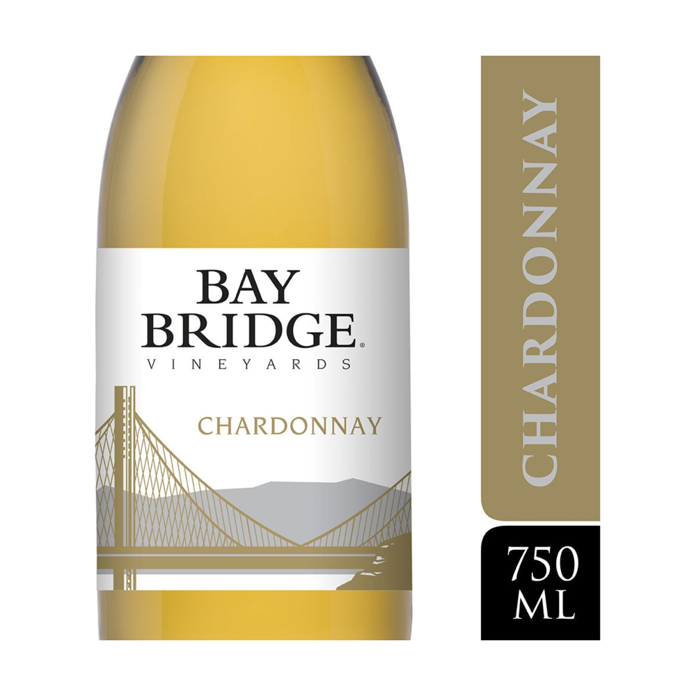 Bay Bridge Chardonnay White Wine bottle