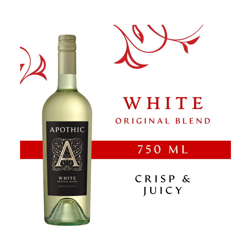Apothic White Blend California White Wine bottle