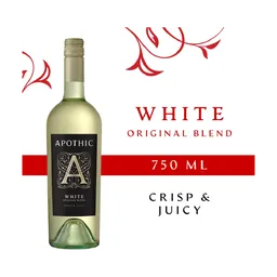 Apothic White Blend California White Wine bottle