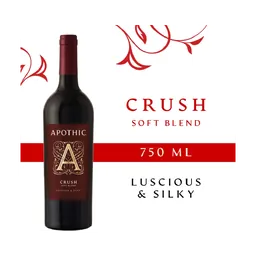Apothic Crush Red Blend California Red Wine bottle
