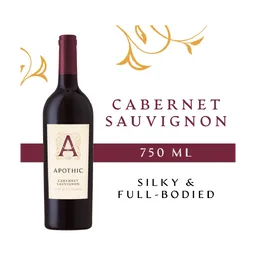 Apothic Cabernet Sauvignon California Red Wine bottle