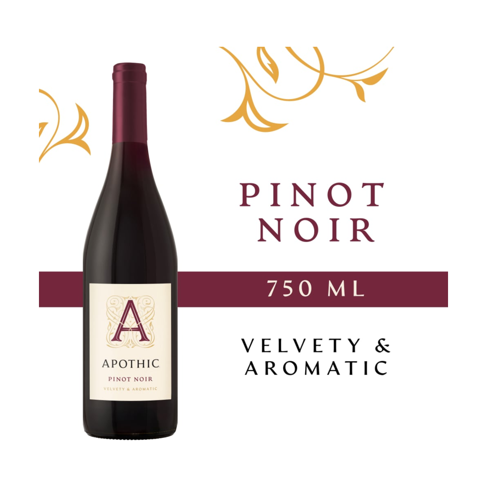 Apothic Pinot Noir California Red Wine bottle