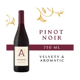 Apothic Pinot Noir California Red Wine bottle