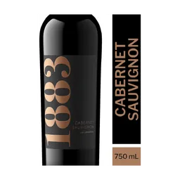 1883 by Wente Vineyards Cabernet Sauvignon California Red Wine bottle