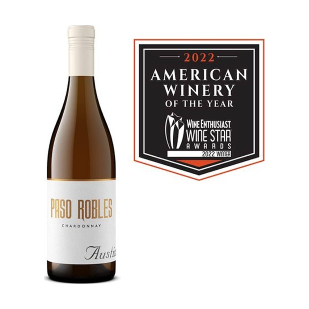 Austin Paso Robles Chardonnay White Wine bottle