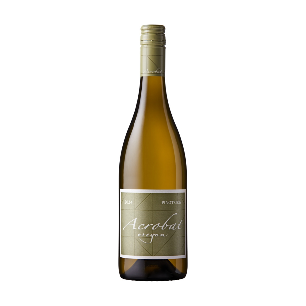 Acrobat Pinot Gris Oregon White Wine bottle