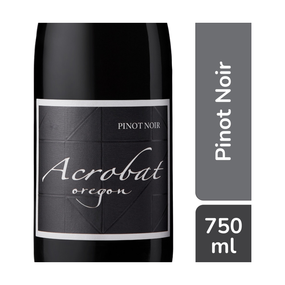 Acrobat Pinot Noir Oregon Red Wine bottle