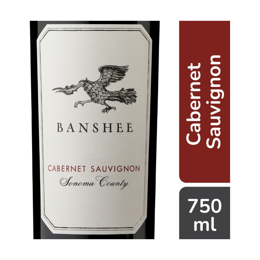 Banshee Cabernet Sauvignon California Red Wine bottle