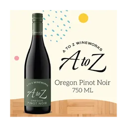 A to Z Wineworks Pinot Noir Oregon Red Wine bottle