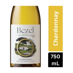 Bezel Chardonnay San Luis Obispo Coast California White Wine bottle