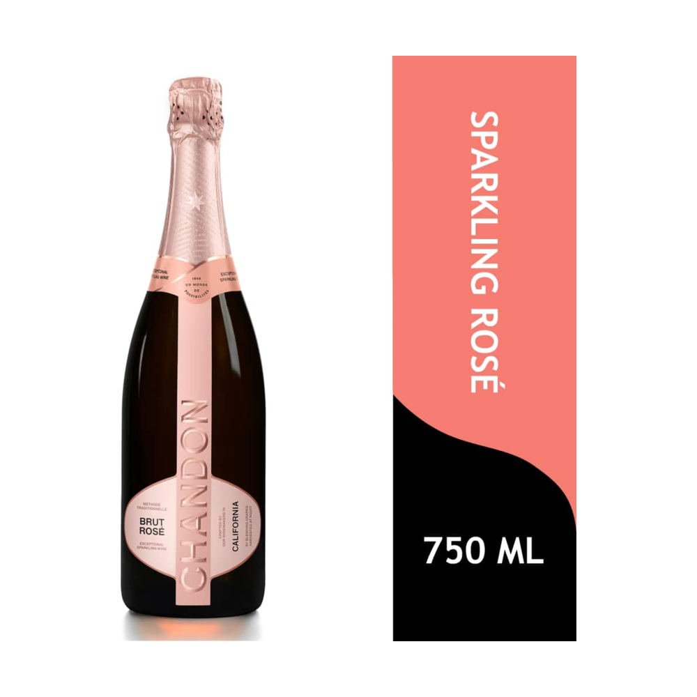 Chandon California Rose Sparkling Wine bottle
