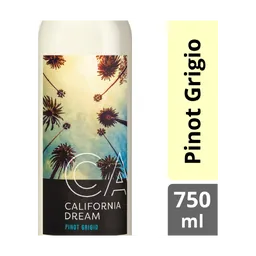 California Dream Pinot Grigio California White Wine 750 ml bottle