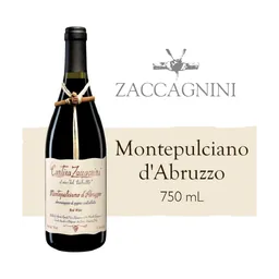 Cantina Zaccagnini Montepulciano d'Abruzzo Italian Red Wine bottle