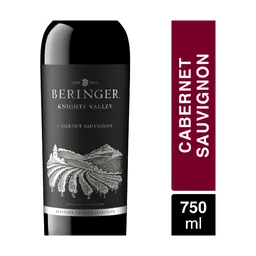 Beringer Knights Valley Cabernet Sauvignon Red Wine bottle