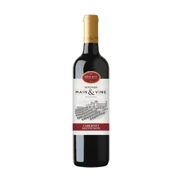 Beringer Main & Vine Cabernet Sauvignon California Red Wine bottle