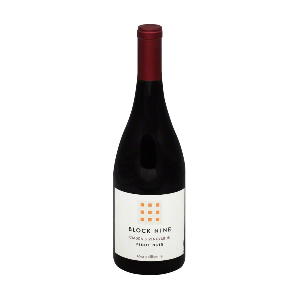 Block Nine Pinot Noir bottle