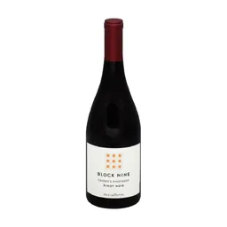 Block Nine Pinot Noir bottle