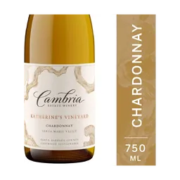 Cambria Katherine's Vineyard Chardonnay California White Wine bottle