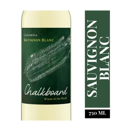 Chalkboard Sauvignon Blanc bottle