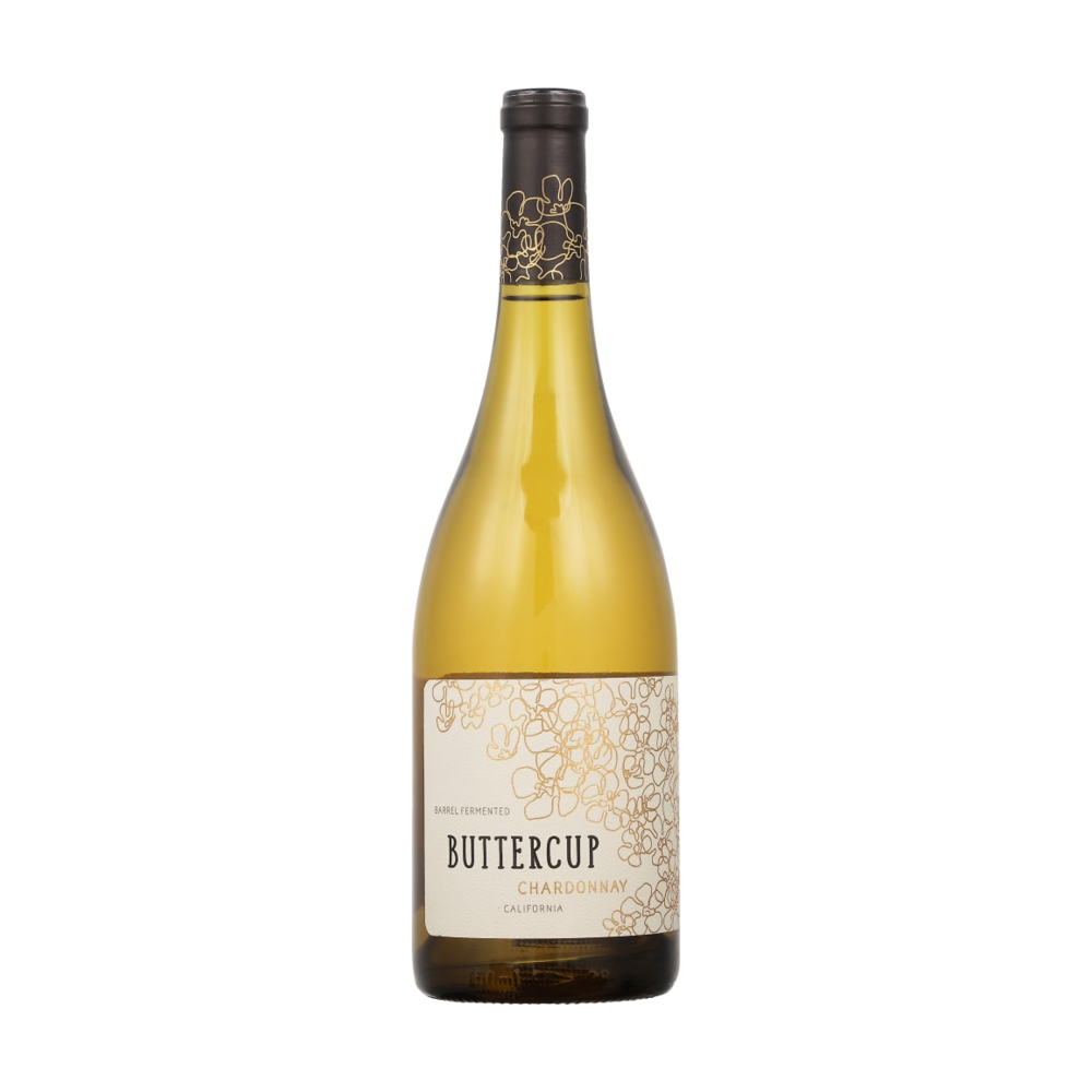Buttercup Chardonnay bottle