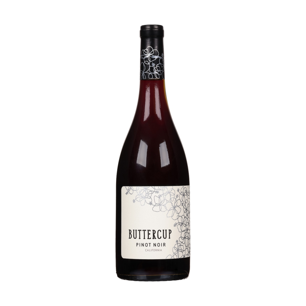 Buttercup Pinot Noir Red Wine bottle