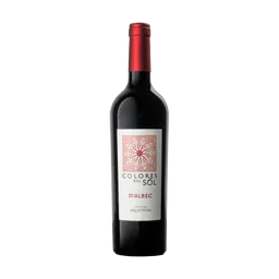 Colores Del Sol Argentina Malbec Red Wine bottle