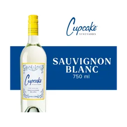 Cupcake Vineyards Sauvignon Blanc New Zealand White Wine bottle
