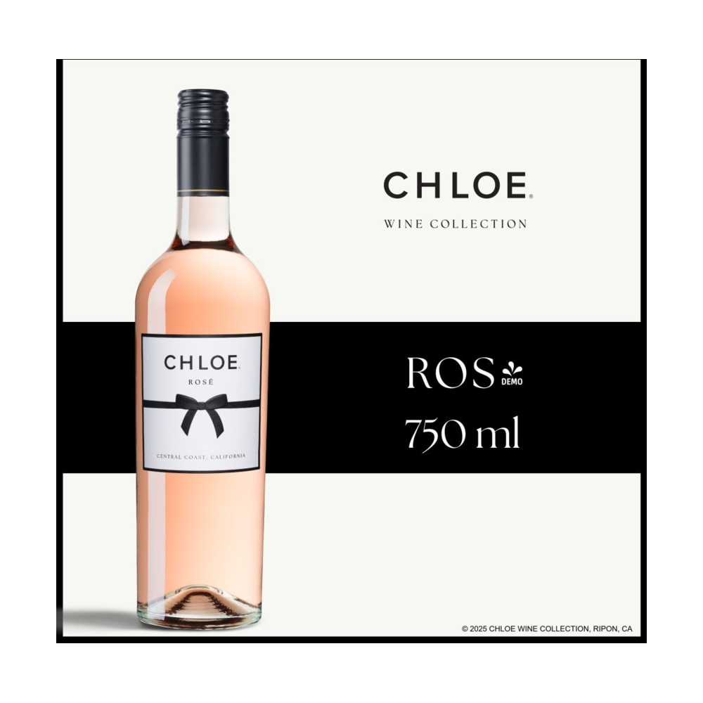 Chloe Blend California Rose Wine bottle