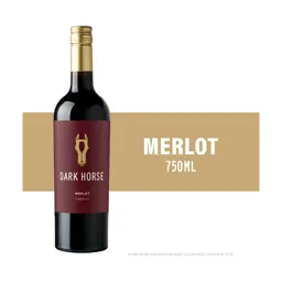 Dark Horse Merlot California Red Wine bottle