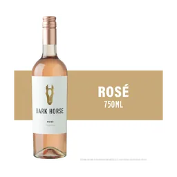 Dark Horse California Rose Wine bottle
