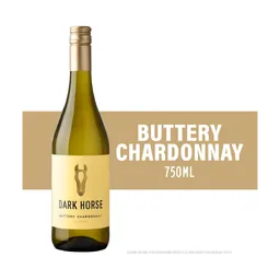 Dark Horse Buttery Chardonnay California White Wine bottle