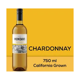 Ck Mondavi Chardonnay California White Wine bottle