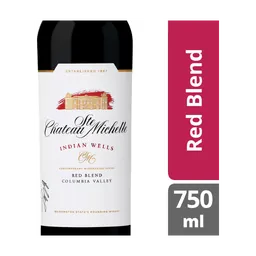 Chateau Ste Michelle Indian Wells Red Blend Washington Red Wine bottle