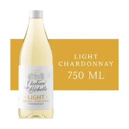 Chateau Ste. Michelle Light Chardonnay Washington White Wine bottle