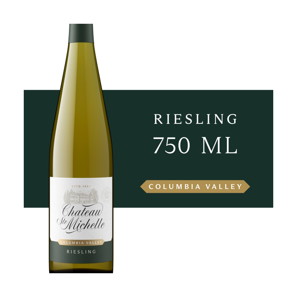 Chateau Ste. Michelle Vintage Select Riesling Washington White Wine bottle