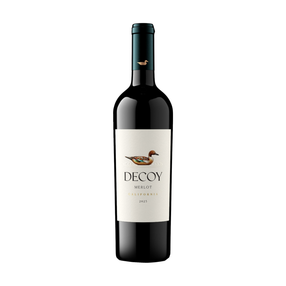 Decoy Merlot bottle