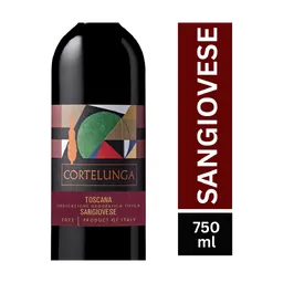 Cortelunga Sangiovese Red Italian Wine bottle
