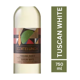 Cortelunga Tuscan White Italian Wine bottle