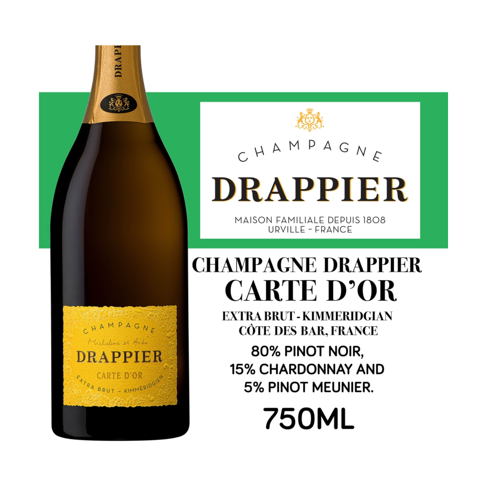 Drappier Carte d'Or Brut Champagne bottle