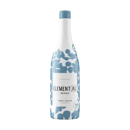 Elemental Pinot Grigio California White Wine bottle