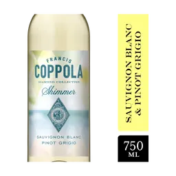 Coppola Diamond Collection Shimmer Sauvignon Blanc-Pinot Grigio White Wine, California bottle