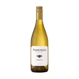 Franciscan Chardonnay California White Wine bottle