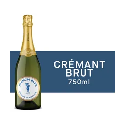French Blue Brut Sparkling France Wine bottle