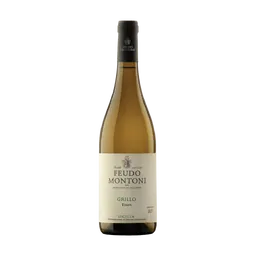 Feudo Montoni Grillo Sicily Italy Organic White Wine bottle