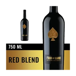 Four In Hand Red Blend Wine bottle
