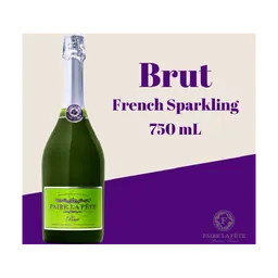 Faire La Fete France Brut Sparkling Wine bottle