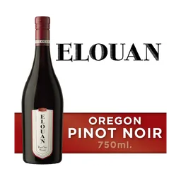 Elouan Pinot Noir Oregon Red Wine bottle